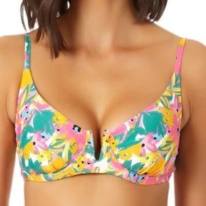 Anne Cole V Wire Cup Size Bikini Top - 32C/34B